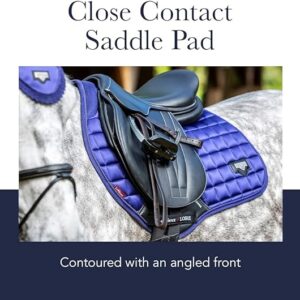 LeMieux Close Contact Saddle Pad - English Saddle Pads for Horses - Equestrian Riding Equipment and Accessories